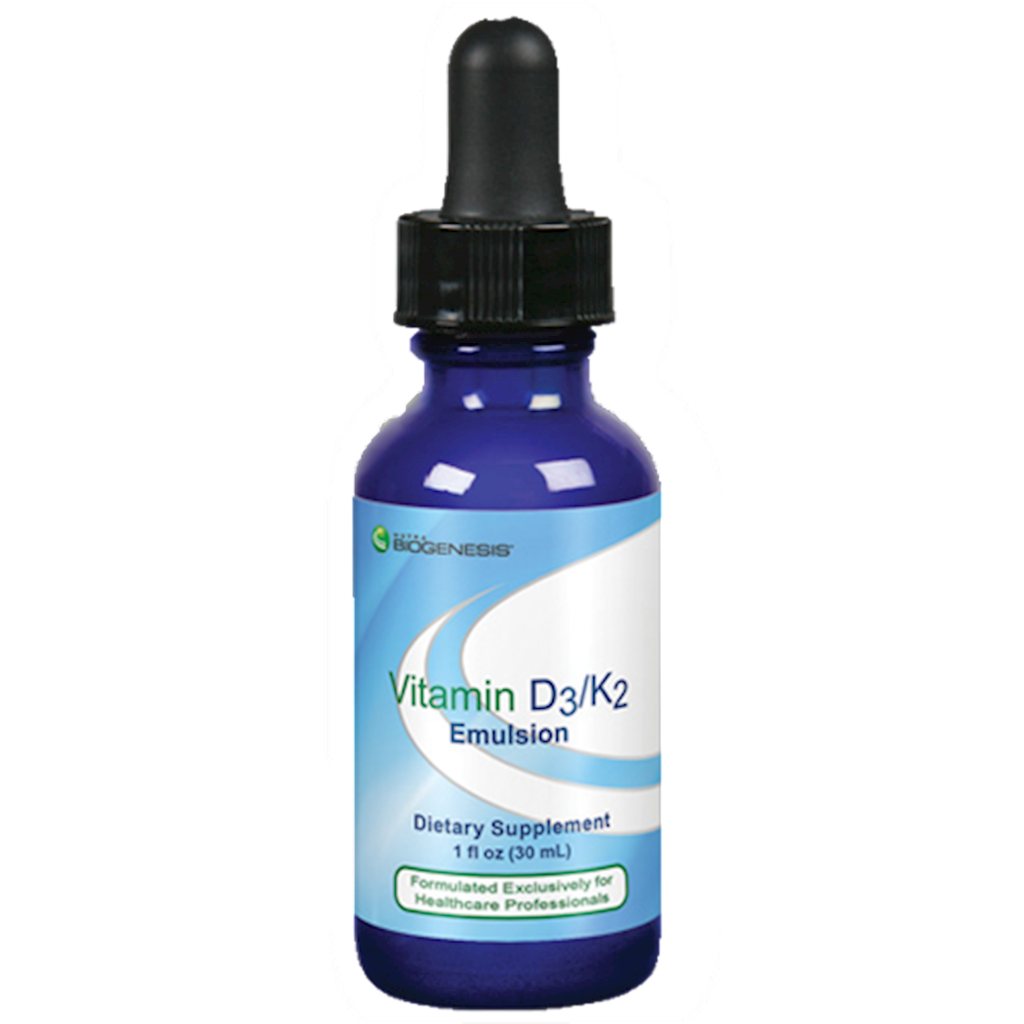 Vitamin D3K2 Emulsion 1 fl oz Nutra BioGenesis YourHealthBasket