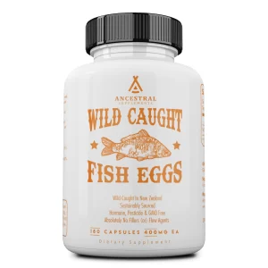 Wild Caught Fish Eggs - 180 Capsules - Ancestral Supplements