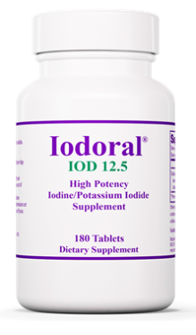Iodoral IOD 12.5 mg (Potassium Iodide) 180 tablets - Optimox