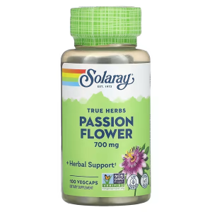 Passion Flower 700mg, 100 Capsules - Solaray