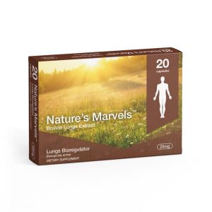 Lungs Bioregulator, 20 capsules - Nature's Marvels -SOI**