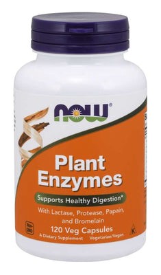 Plant Enzymes, 120 Veg Capsules - Now Foods