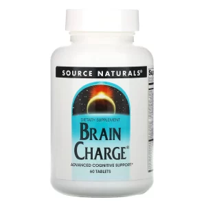 Brain Charge, 60 Tablets – Source Naturals