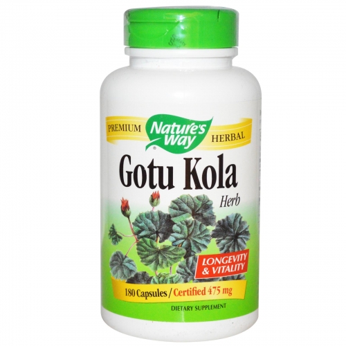 Gotu Kola, Herb, 180 Caps – Nature’s Way