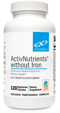 ActivNutrients® without Iron (120 Capsules) - Xymogen