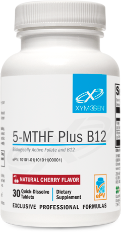 5-MTHF Plus B12 Cherry - 30 Tablets - Xymogen