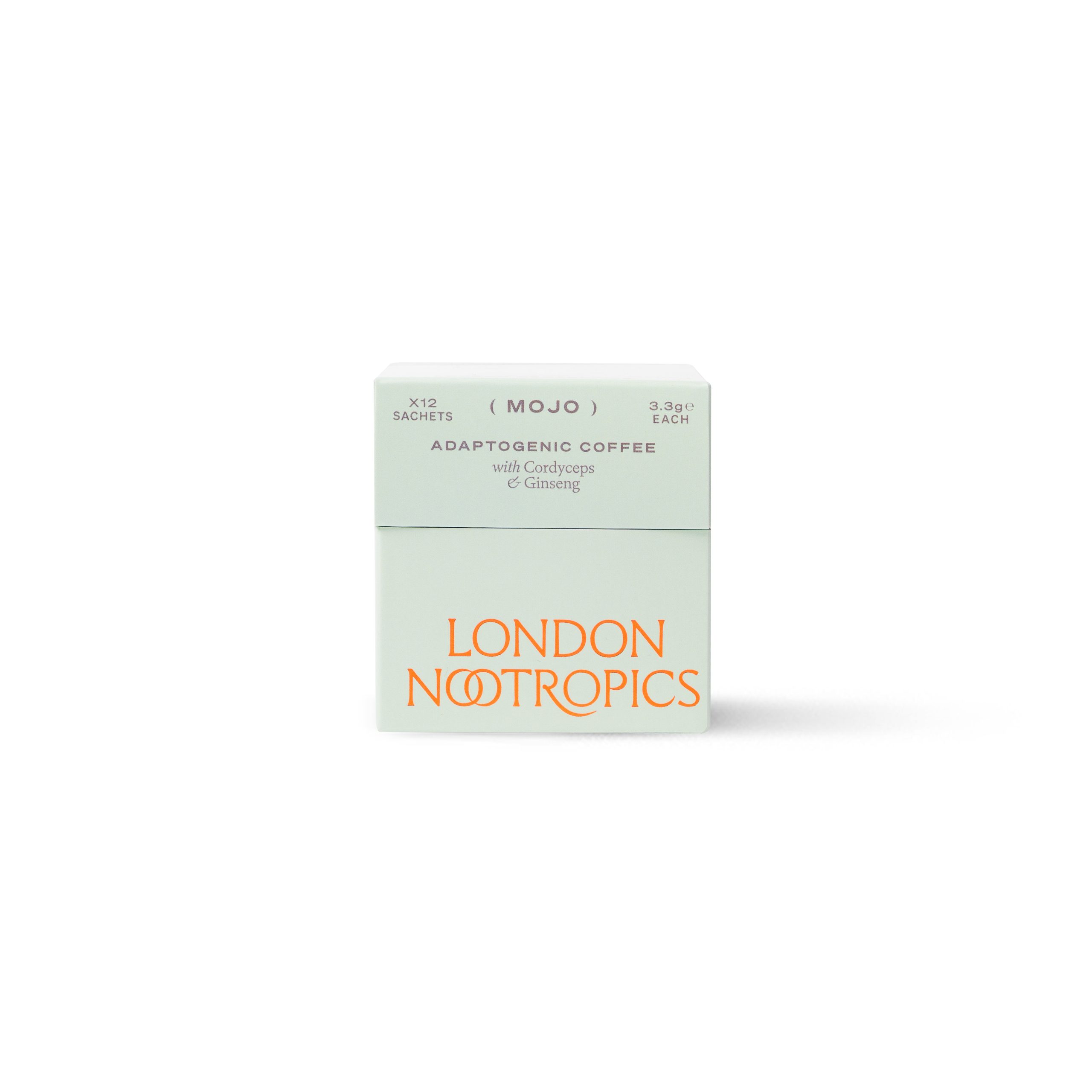 Mojo Adaptogenic Coffee with Cordyceps & Ginseng - 12 Sachets - London Nootropics