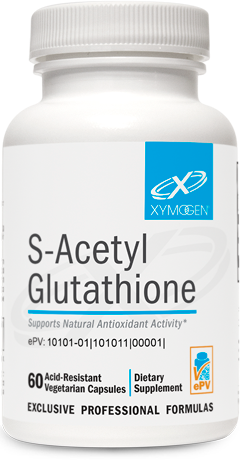 S-Acetyl Glutathione - 60 Capsules - Xymogen