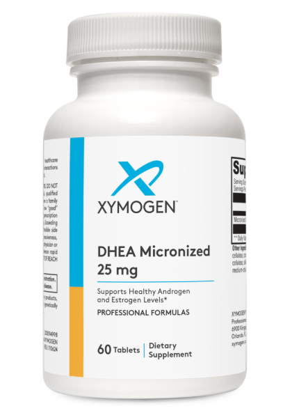 DHEA Micronized 25mg 60 Tablets - Xymogen