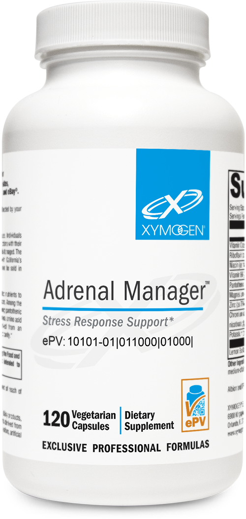 Adrenal Manager - 120 Capsules - Xymogen