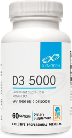 D3 5000 - 60 Softgels - Xymogen