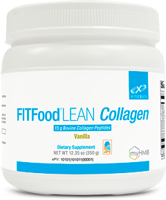 Fit Food Lean Collagen Vanilla 14 Servings - Xymogen