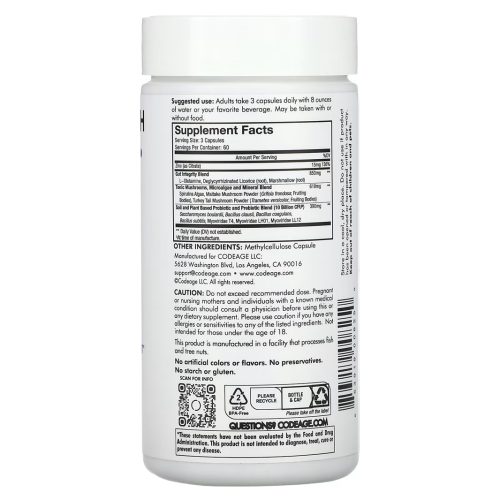Gut Health Formula 180 caps - Codeage - Image 2