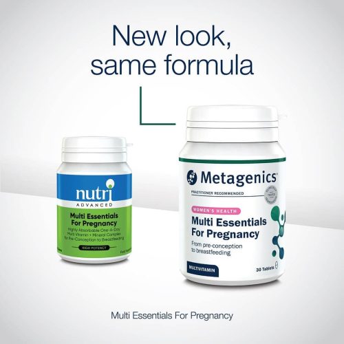Multi Essentials for Pregnancy 30 Tablets - Metagenics - Image 2