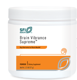 Brain Vibrance Supreme Powder (77g) - Klaire Labs
