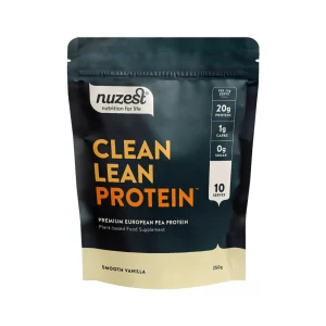 Clean Lean Protein Smooth Vanilla – 250g, 10 Servings – Nuzest
