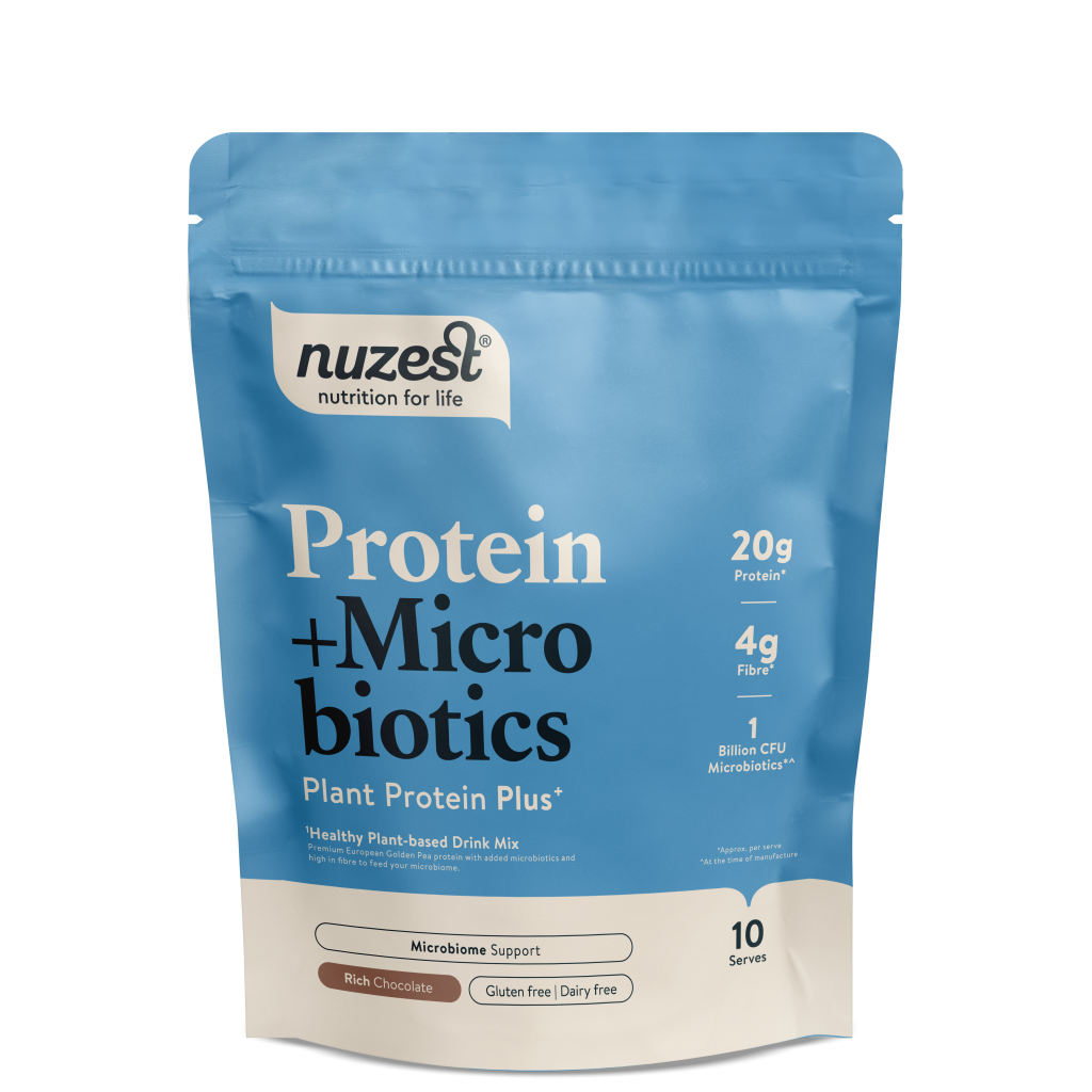Nuzest 300g Protein Plus Microbiotics Rich Chocolate YourHealthBasket