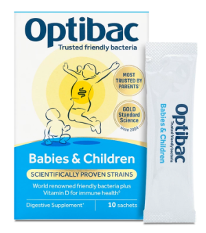 Probiotics For babies & children, 10 sachets - OptiBac