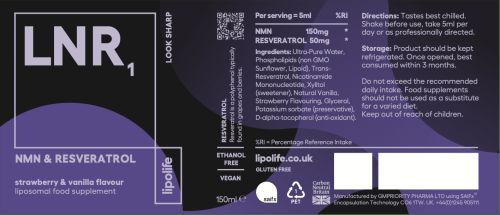 LNR1 Liposomal NMN & Resveratrol