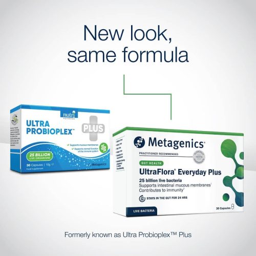 UltraFlora® Everyday Plus Probiotic (Prev Ultra Probioplex™ Plus) (30 Capsules) - Nutri Advanced - Image 2