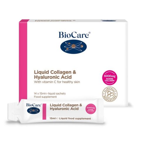 Liquid Collagen & Hyaluronic Acid 14x15ml - Biocare