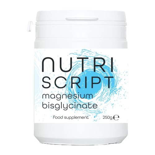 Magnesium Bisglycinate Powder 250g - Nutriscript