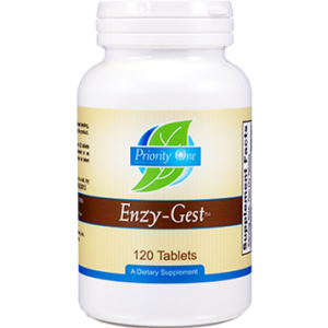 Enzy-Gest,120 tablets - Priority One Vitamins