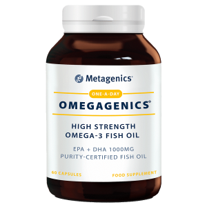 OmegaGenics High Strength Omega-3 Fish Oil, 60 Capsules - Nutri Advanced/Metagenics