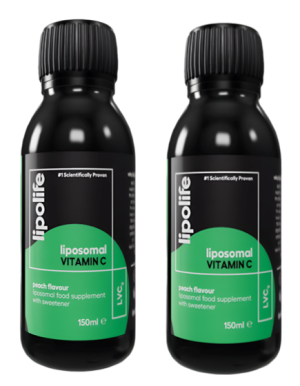 LVC9 Liposomal Vitamin C (150ml) - Lipolife (DOUBLE PACK)