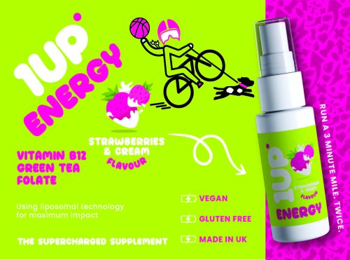 1UP Immunity Liposomal Vitamin Spray A, C and D3 | Apple Pie & Custard Flavour