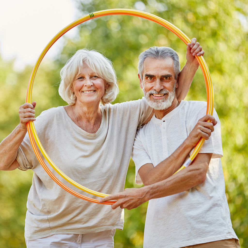 Happy healthy couple