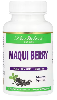 Maqui Berry (60 Vegetarian Capsules) - Paradise Herbs