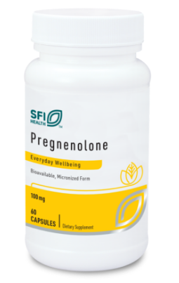 Pregnenolone (100 mg) 60 vegetarian capsules - SFI Health