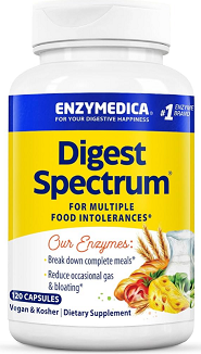 Digest Spectrum (120 Capsules) - Enzymedica