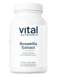 Boswellia 400mg (90 Capsules) - Vital Nutrients