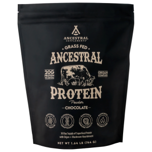 Ancestral Protein Powder, Chocolate, 744g - Ancestral Supplements