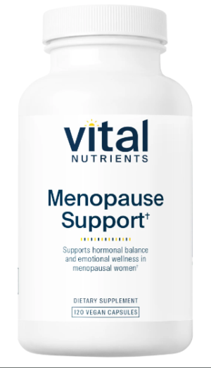 Menopause Support 120 Capsules - Vital Nutrients