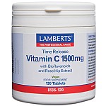 Time Release Vitamin C 1500mg, 120 Tablets - Lamberts