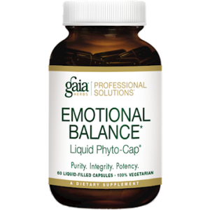 Emotional Balance (60 liquid vegcaps) - Gaia Herbs