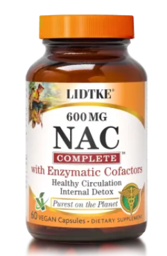 NAC Complete 600mg (60 capsules) - Lidtke