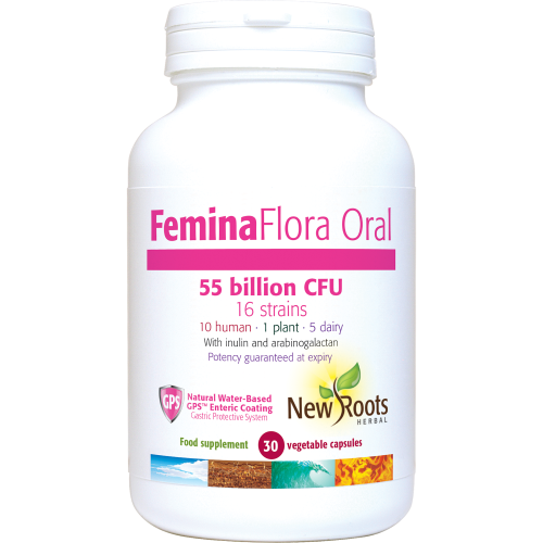 Femina Flora Oral (30 Capsules) - New Roots Herbal