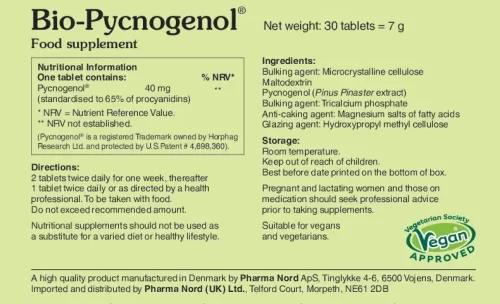 Bio-Pycnogenol (30 tablets) - Pharma Nord