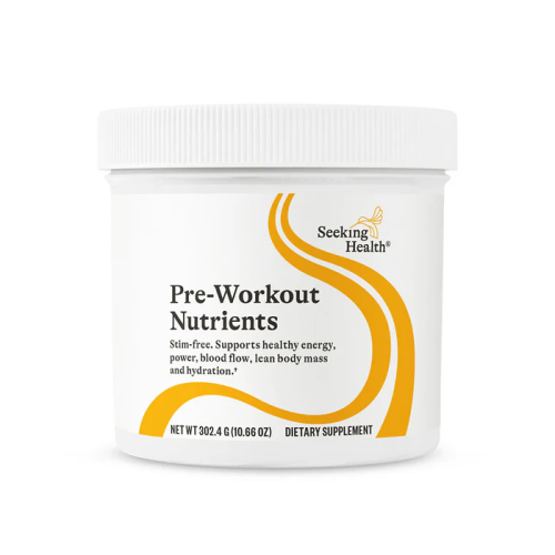 Pre-Workout Nutrients (302.4g) - Seeking Health