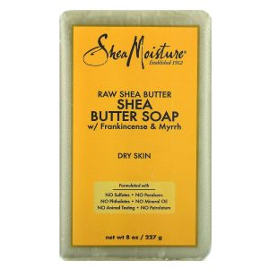 Raw Shea Butter Bar Soap w/ Frankincense & Myrrh 8 oz (227 g) - SheaMoisture