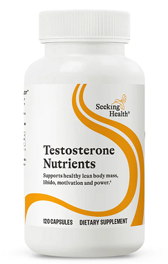 Testosterone Nutrients (120 capsules) - Seeking Health