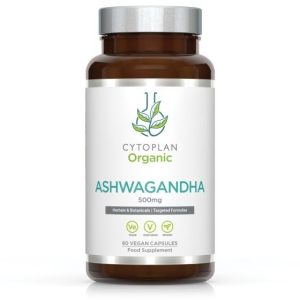 Organic Ashwagandha (60 capsules) - Cytoplan