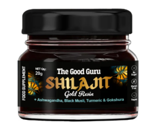 Gold Shilajit Resin (20g) - The Good Guru - BBE 31/10/2026