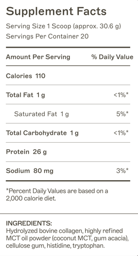Paleo Protein Unflavored (612 g) - Amy Myers MD - Image 2