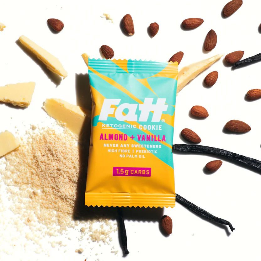 Almond + Vanilla Keto Cookie (30g) - Fatt - Image 2