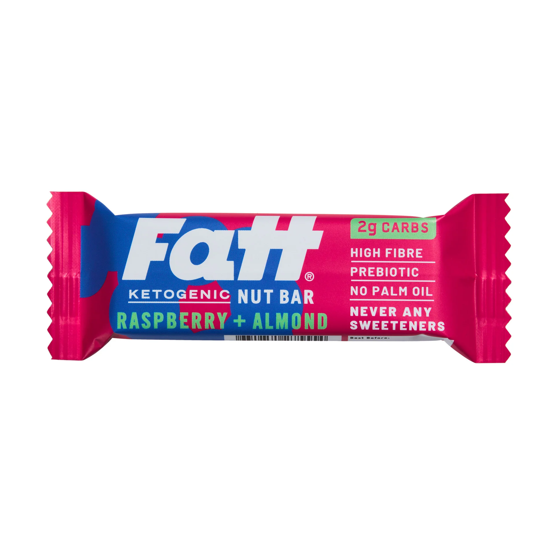Raspberry + Almond Keto Bar (30g) - Fatt